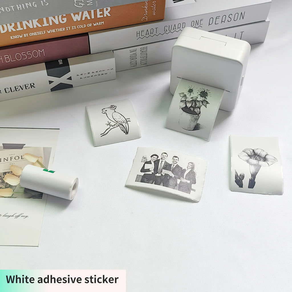 X6 Multifunctional Mini Portable Printer with Thermal Wireless Connection for Printing Work Sheets, Labels, Photos and Texts