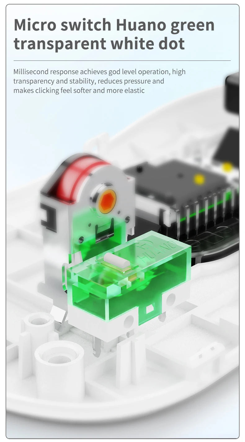 AJ139-V2-MC Tri-mode Wired/2.4GHz /BT Wireless Gaming Mouse with Dock PAW3311 Gaming Chipset 12000DPI Max
